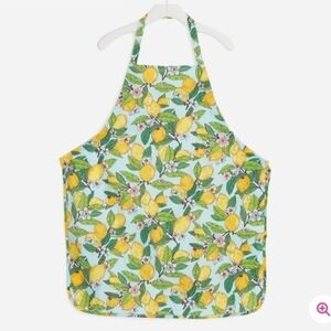 NWT Vera Bradley Ladies Lemon Print Apron - Yellow and Green